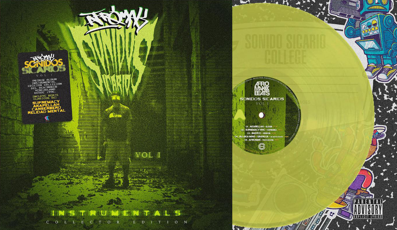 Vinilo Oficial Sonidos Sicarios